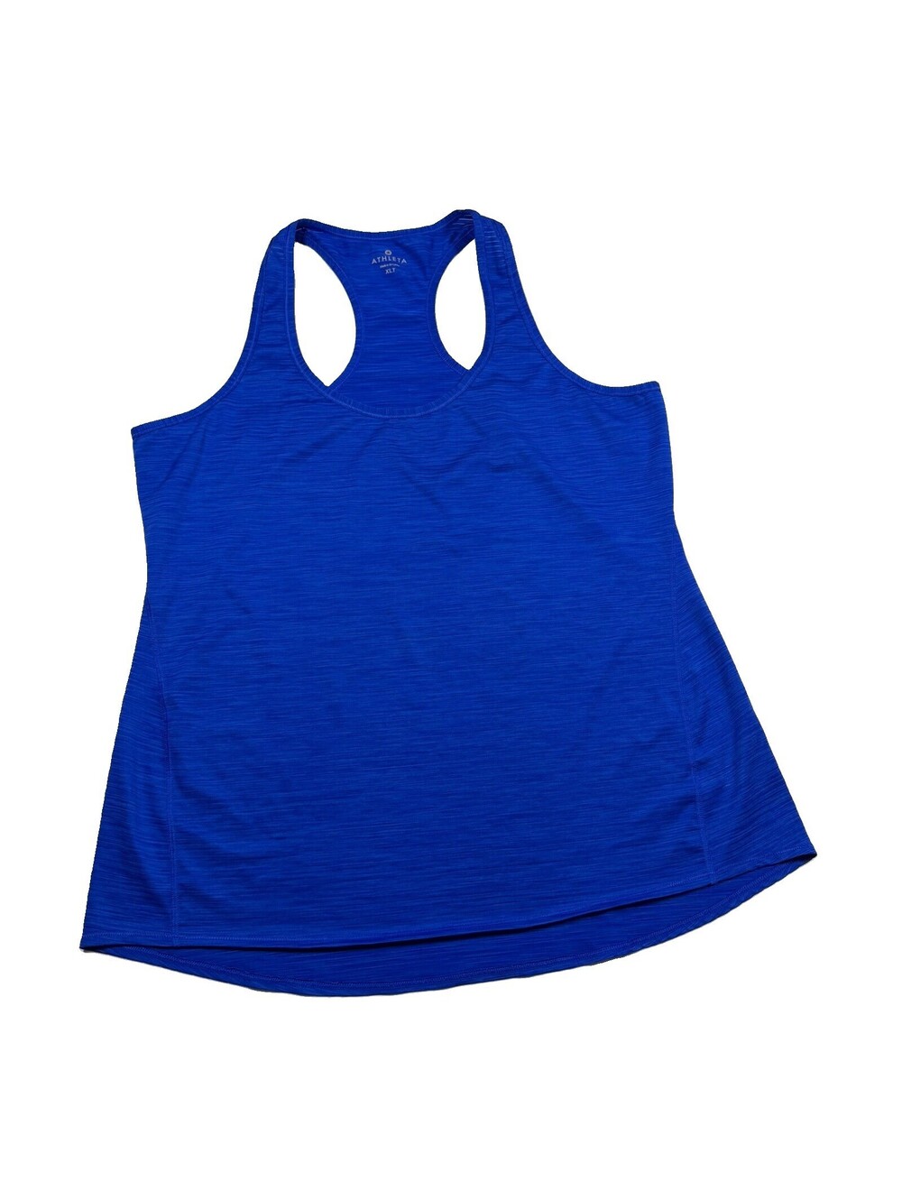 Athleta Women’s Racerback Tank Top Scoop Neck Stretch Athletic Blue XL Tall